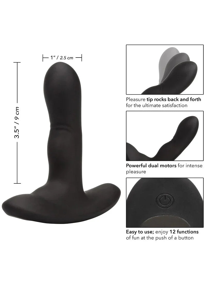 Eclipse Rocking Probe vibrator by CalExotics - Happytoys Sexshop: Toys for Feeling Happy & Easy 😊 - Discreet geleverd