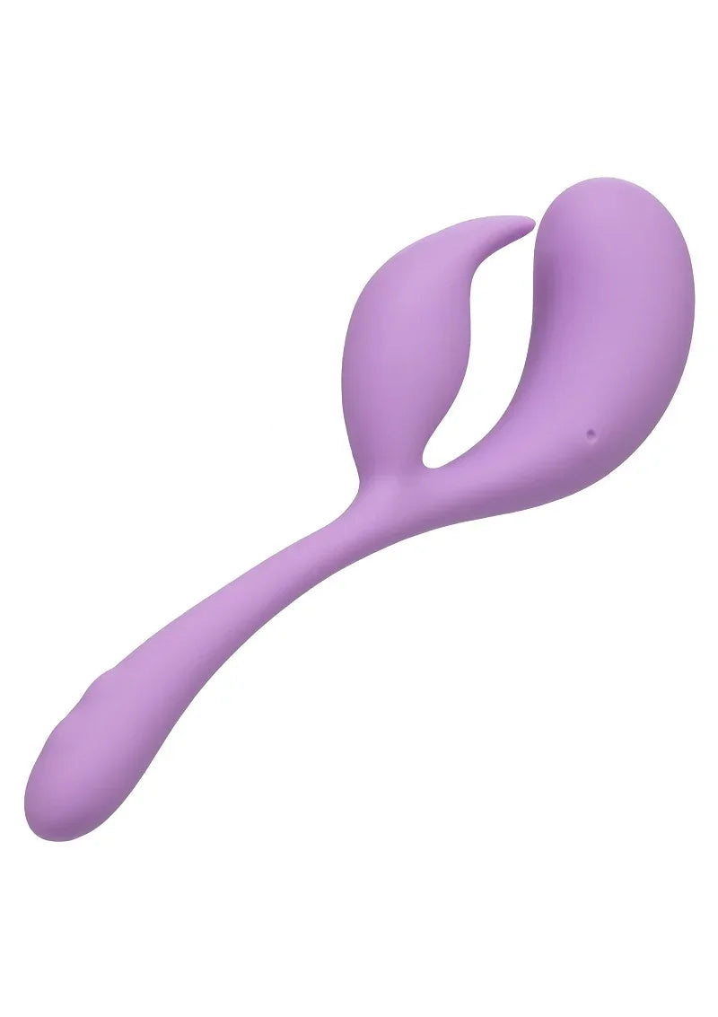 ♀ CalExotics Elle Liquid Silicone Dual Flicker Vibrator - Happytoys Sexshop: Toys for Feeling Happy & Easy 😊 - Discreet geleverd