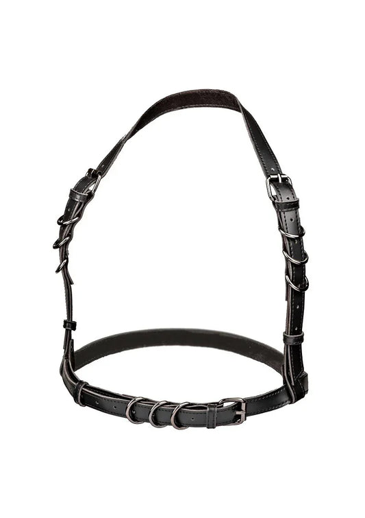 Euphoria Collection Halter Buckle Harness by CalExotics - Happytoys Sexshop: Toys for Feeling Happy & Easy 😊 - Discreet geleverd