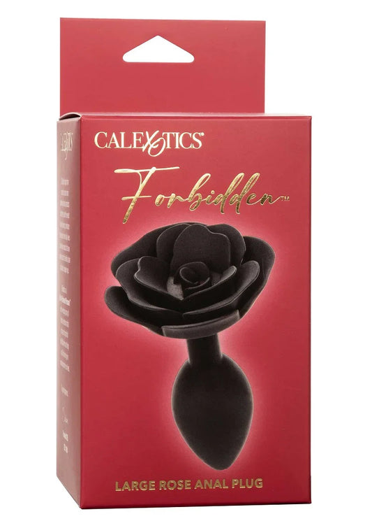 Forbidden Large Rose Anal Plug by CalExotics - Happytoys Sexshop: Toys for Feeling Happy & Easy 😊 - Discreet geleverd