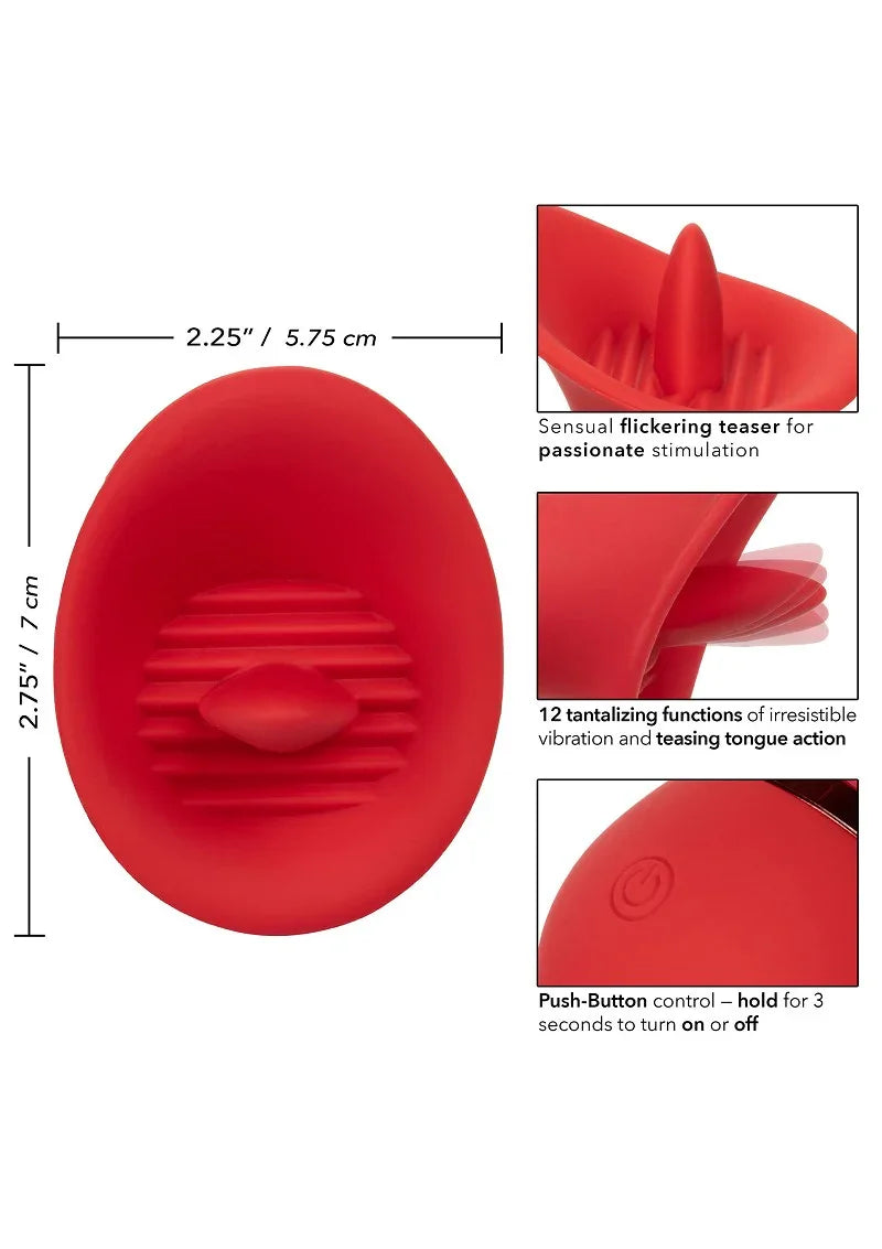♀ CalExotics French Kiss Seducer Teaser - Happytoys Sexshop: Toys for Feeling Happy & Easy 😊 - Discreet geleverd