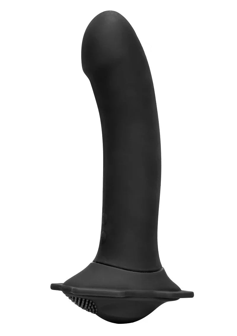 Her Royal Harness Me2 Remote Rumbler Pegging Strap-On CalExotics - Happytoys Sexshop: Toys for Feeling Happy & Easy 😊 - Discreet geleverd