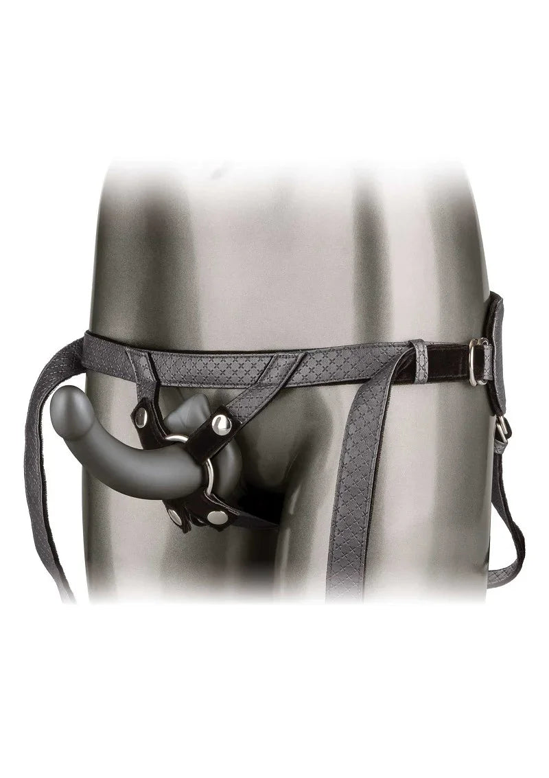 β β CalExotics Her Royal Harness The Royal Ultra-Soft Pegging strap on Set - Happytoys Sexshop: Toys for Feeling Happy & Easy π - Discreet geleverd