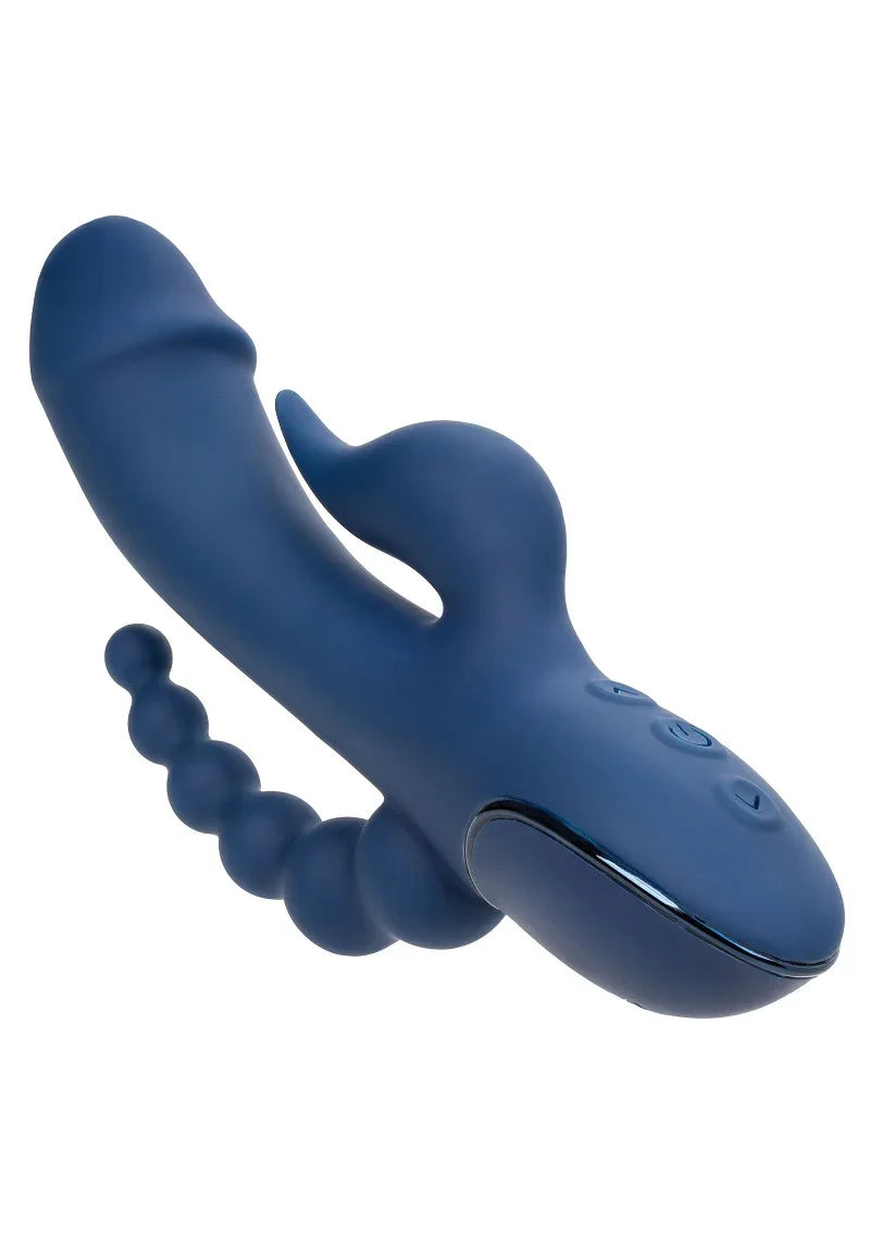 ♀ CalExotics III Triple Orgasm triple Vibrator - Happytoys Sexshop: Toys for Feeling Happy & Easy 😊 - Discreet geleverd