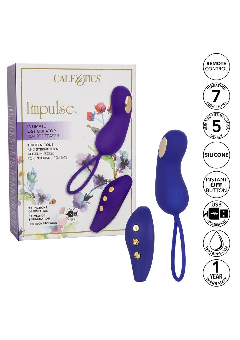β CalExotics Impulse Estim Remote Teaser vibrator - Happytoys Sexshop: Toys for Feeling Happy & Easy π - Discreet geleverd
