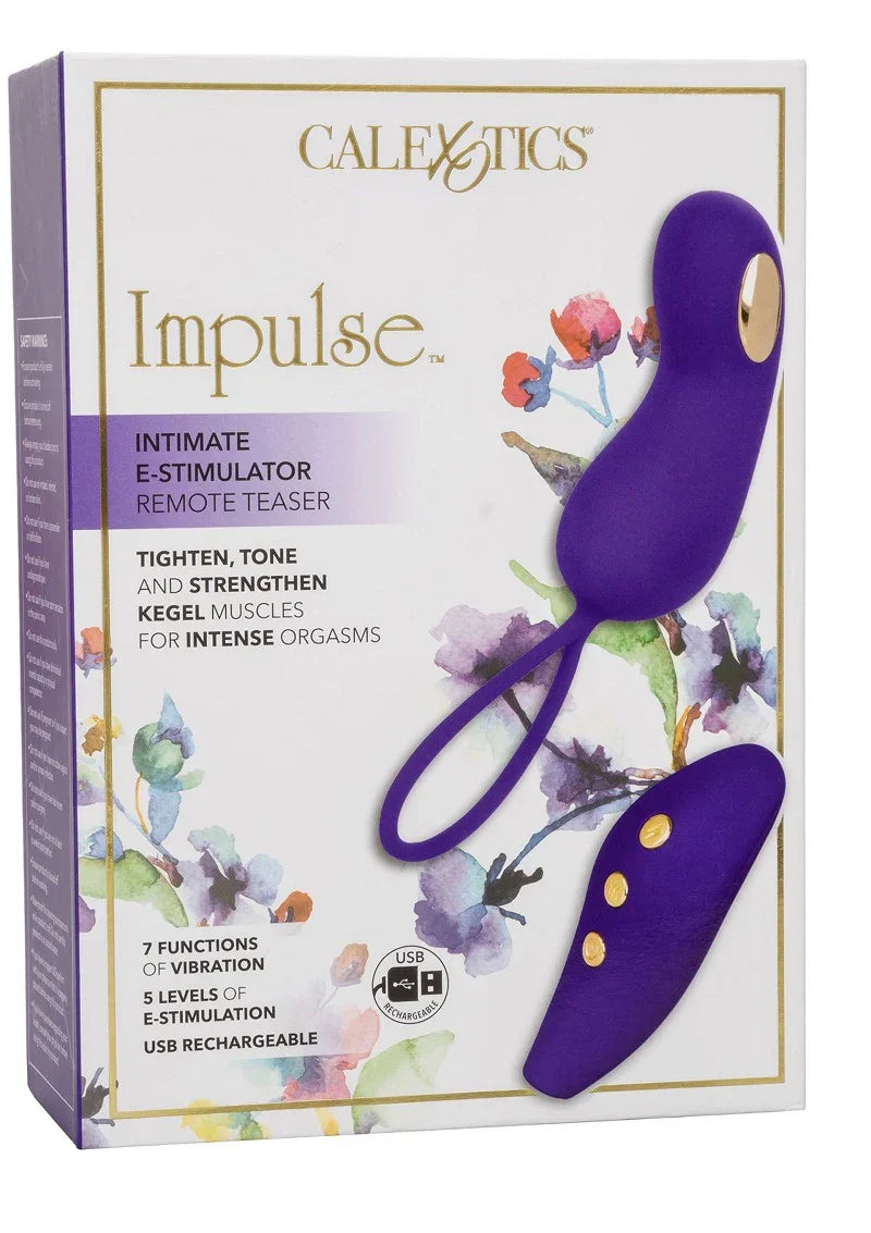 ♀ CalExotics Impulse Estim Remote Teaser vibrator - Happytoys Sexshop: Toys for Feeling Happy & Easy 😊 - Discreet geleverd