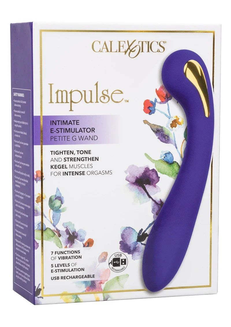 β CalExotics Impulse Intimate E-Stimulator Petite G Wand vibrator - Happytoys Sexshop: Toys for Feeling Happy & Easy π - Discreet geleverd