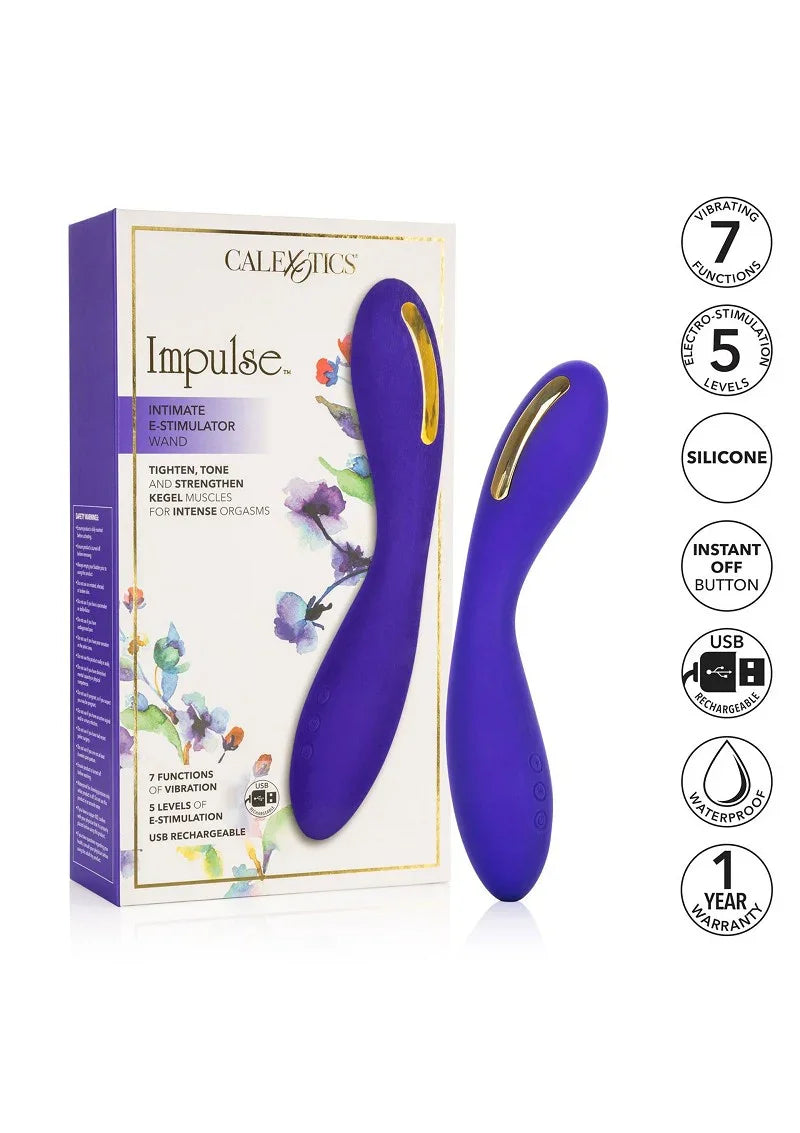 Impulse Intimate E-Stimulator Wand vibrator by CalExotics - Happytoys Sexshop: Toys for Feeling Happy & Easy π - Discreet geleverd