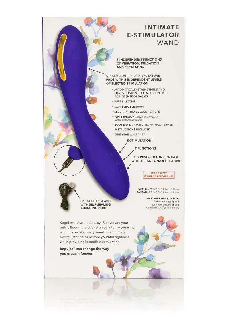 Impulse Intimate E-Stimulator Wand vibrator by CalExotics - Happytoys Sexshop: Toys for Feeling Happy & Easy 😊 - Discreet geleverd