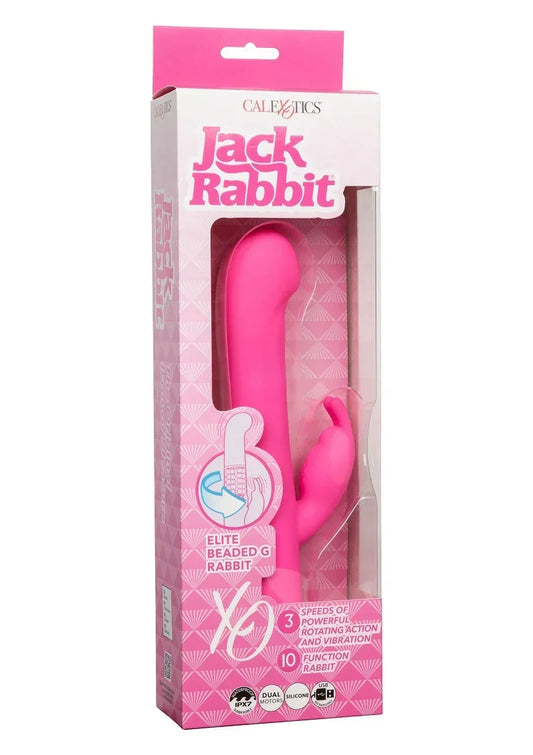 CalExoticsJackRabbitEliteBeadedGRabbit2 @ Happytoys Sexshop: online sex shop for Feeling Happy & Easy 😊 the erotic store owned by a woman