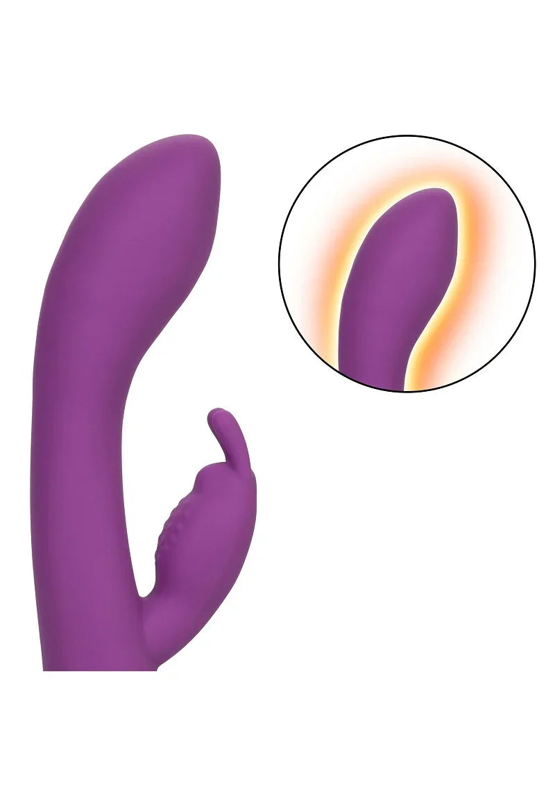 ♀ CalExotics Jack Rabbit Elite Warming Rabbit vibrator - Happytoys Sexshop: Toys for Feeling Happy & Easy 😊 - Discreet geleverd