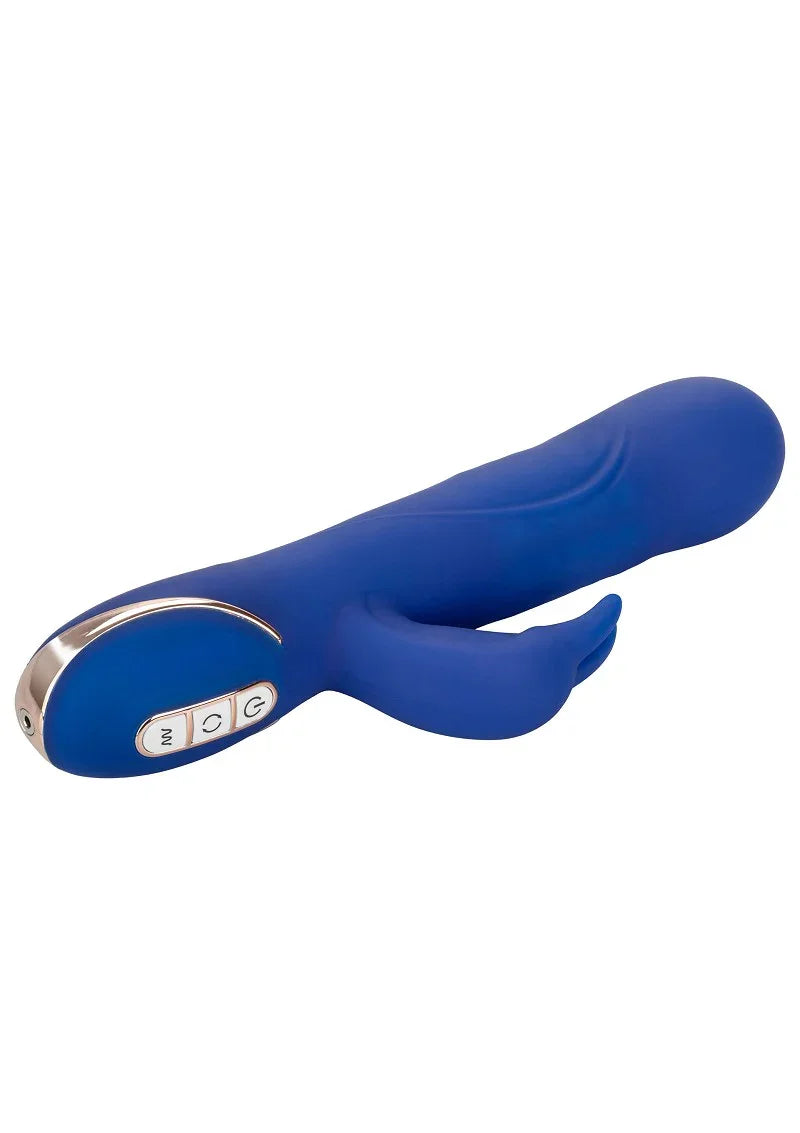 Jack Rabbit Signature Silicone Rotating Beaded Rabbit vibrator by CalExotics - Happytoys Sexshop: Toys for Feeling Happy & Easy 😊 - Discreet geleverd