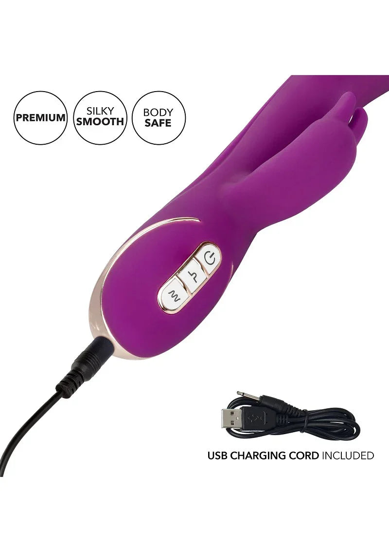 β CalExotics Jack Rabbit Signature Silicone Thumping Rabbit - Happytoys Sexshop: Toys for Feeling Happy & Easy π - Discreet geleverd