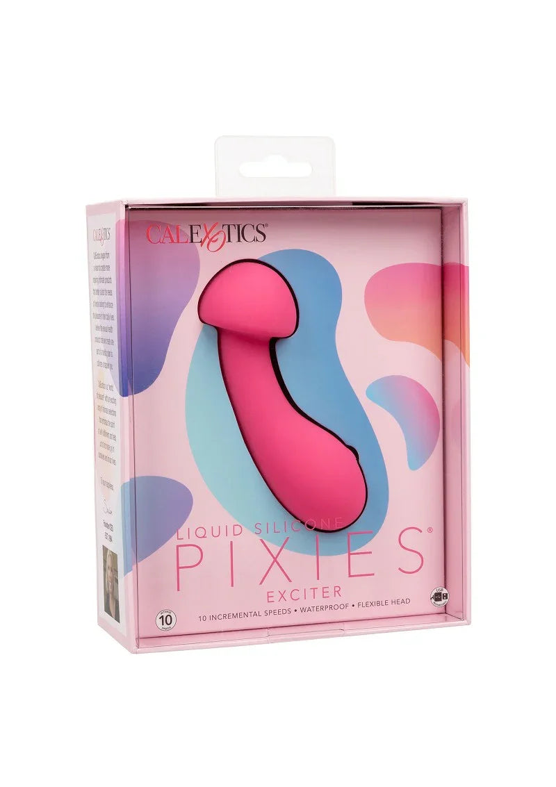 ♀ CalExotics Liquid Silicone Pixies Exciter vibrator - Happytoys Sexshop: Toys for Feeling Happy & Easy 😊 - Discreet geleverd