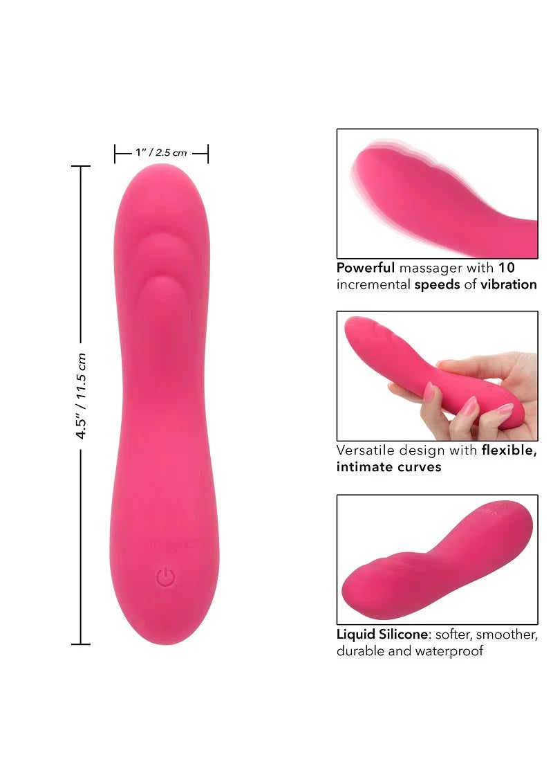 ♀ CalExotics Liquid Silicone Pixies Ripple vibrator - Happytoys Sexshop: Toys for Feeling Happy & Easy 😊 - Discreet geleverd