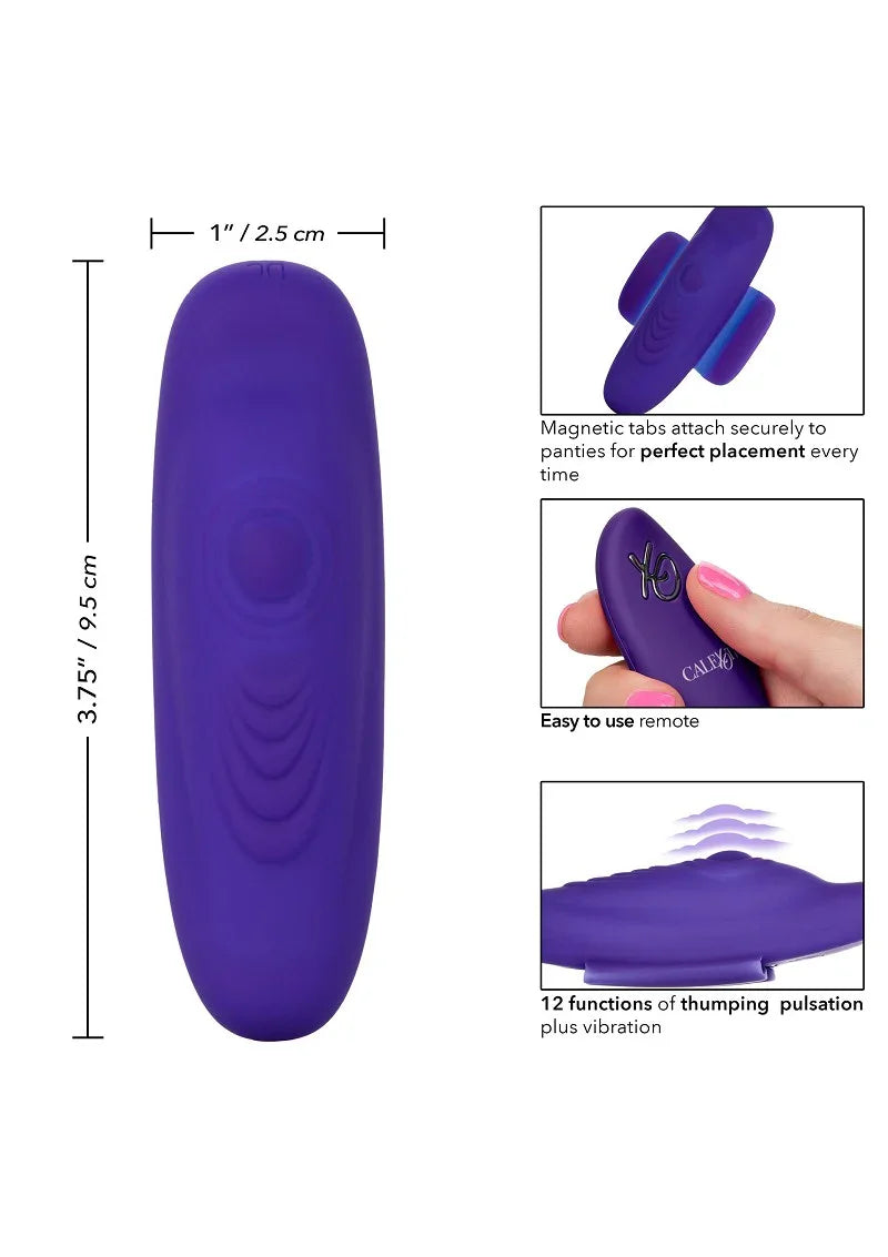 β CalExotics Lock-N-Play Remote Pulsating Panty Teaser - Happytoys Sexshop: Toys for Feeling Happy & Easy π - Discreet geleverd