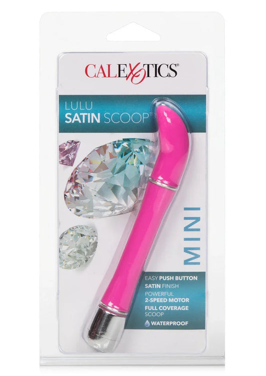 CalExoticsLuluSatinScoopdesignvibrator_Pink_2 @ Happytoys Sexshop: online sex shop for Feeling Happy & Easy 😊 the erotic store owned by a woman