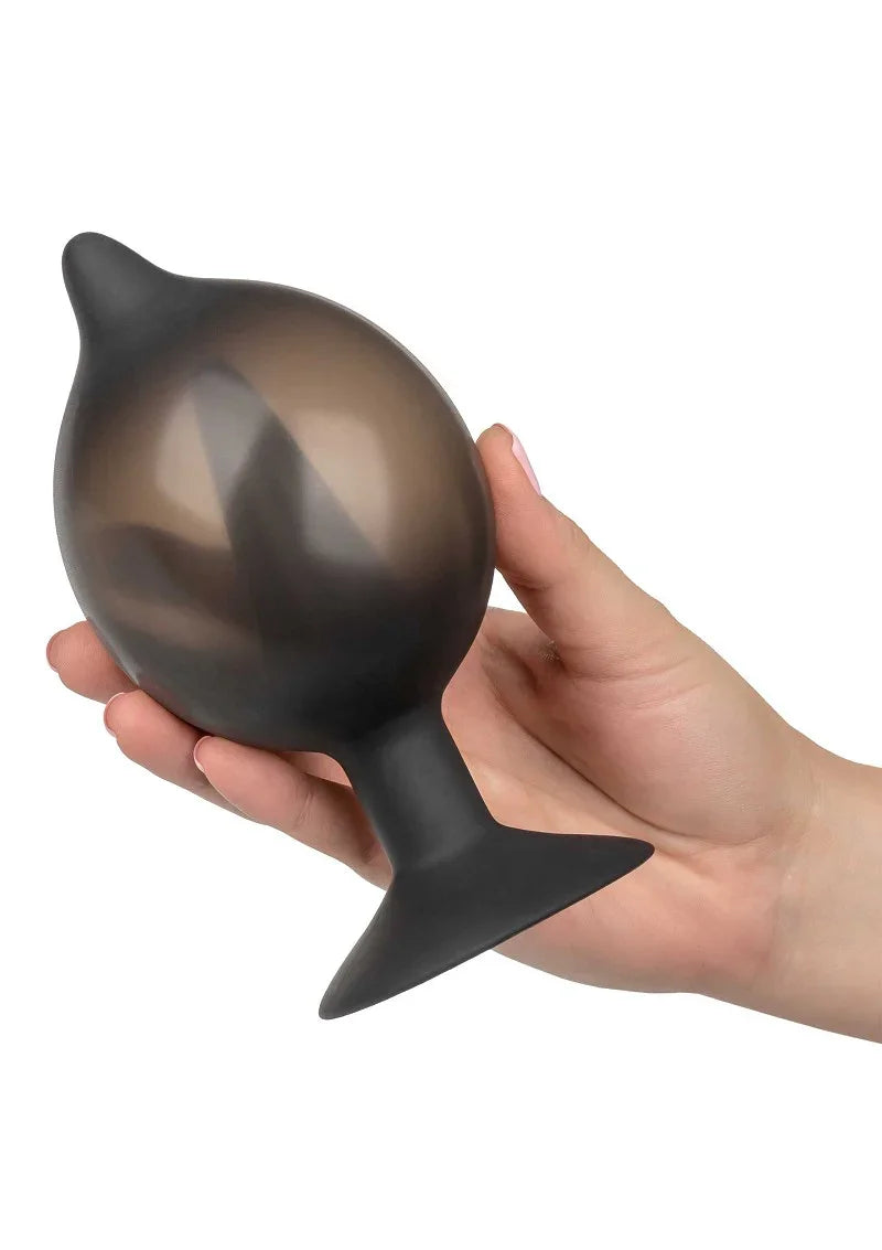 Medium Silicone Inflatable Plug by CalExotics - Happytoys Sexshop: Toys for Feeling Happy & Easy 😊 - Discreet geleverd