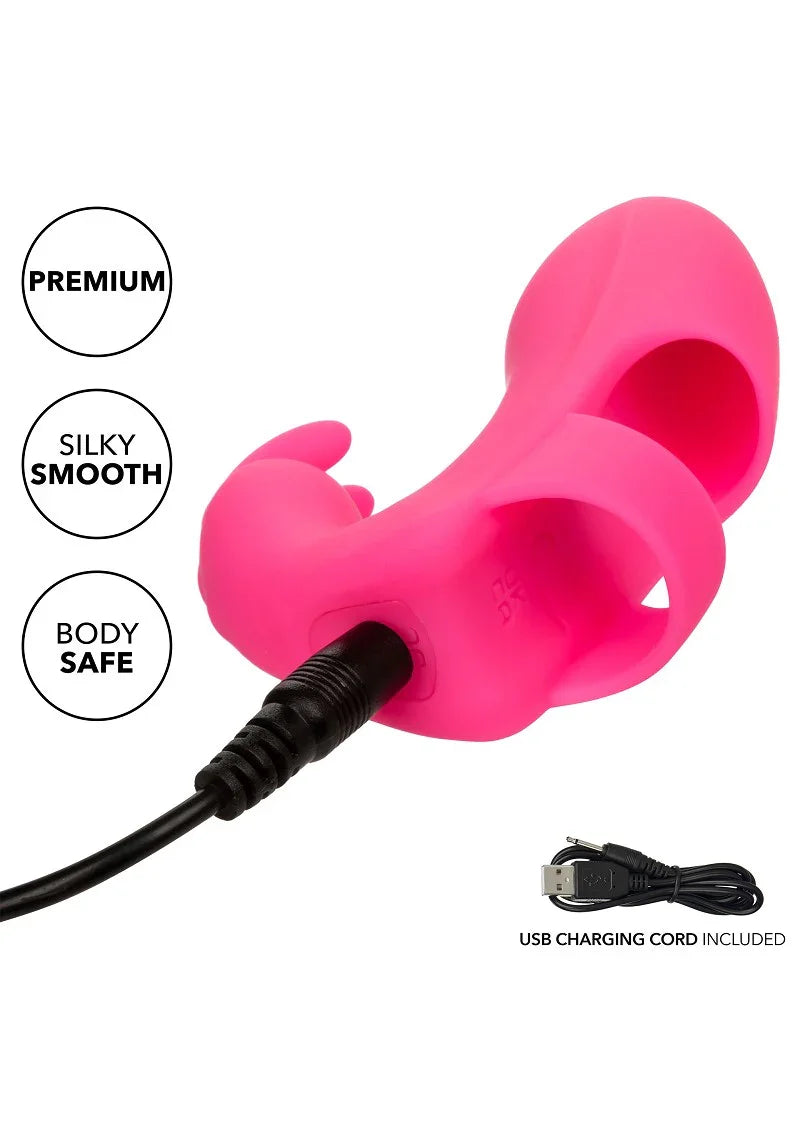 ♀ CalExotics Mini Marvels Silicone Marvelous Pleaser vibrator - Happytoys Sexshop: Toys for Feeling Happy & Easy 😊 - Discreet geleverd