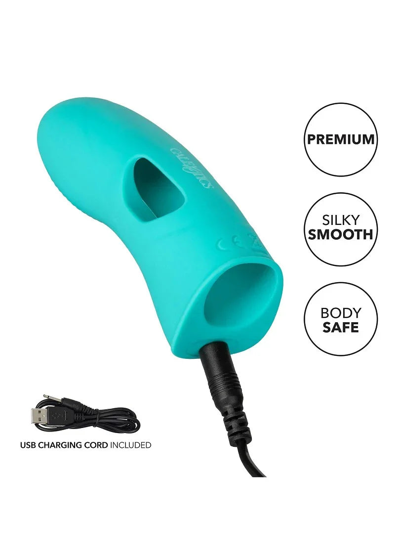 ♀ CalExotics Mini Marvels Silicone Marvelous Tickler vibrator - Happytoys Sexshop: Toys for Feeling Happy & Easy 😊 - Discreet geleverd