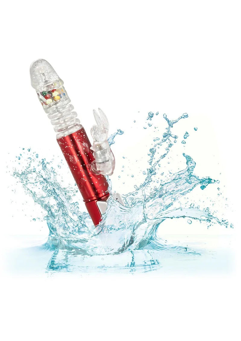 ♀ CalExotics Naughty Bits Cumball Machine Thrusting Jack Rabbit Vibrator - Happytoys Sexshop: Toys for Feeling Happy & Easy 😊 - Discreet geleverd