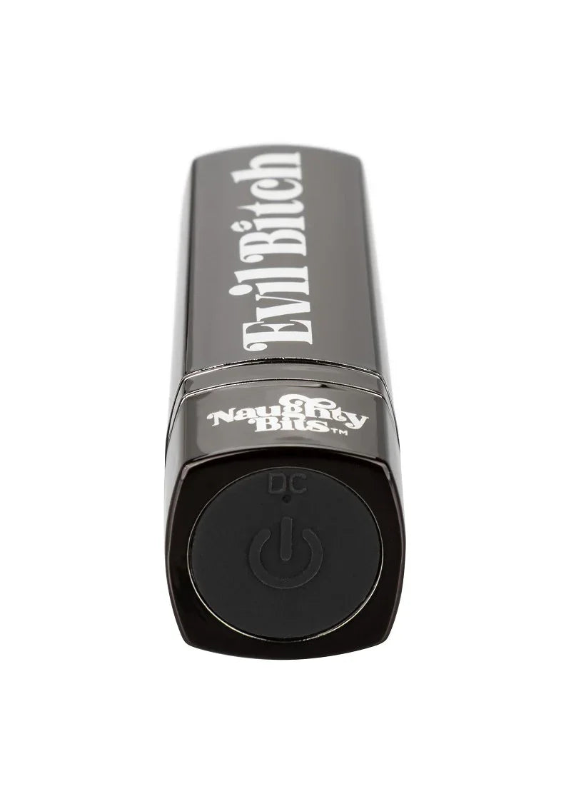 ♀ CalExotics Naughty Bits Evil Bitch Lipstick Vibrator - Happytoys Sexshop: Toys for Feeling Happy & Easy 😊 - Discreet geleverd