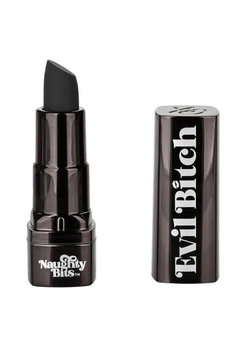 ♀ CalExotics Naughty Bits Evil Bitch Lipstick Vibrator - Happytoys Sexshop: Toys for Feeling Happy & Easy 😊 - Discreet geleverd