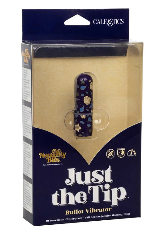 CalExoticsNaughtyBitsJustTheTipBulletVibrator2 @ Happytoys Sexshop: online sex shop for Feeling Happy & Easy 😊 the erotic store owned by a woman