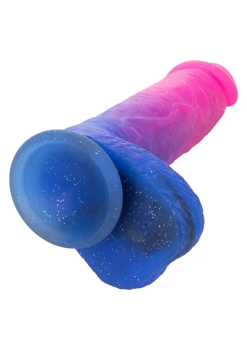 ♀ CalExotics Naughty Bits Ombré Hombre XL Vibrating Dildo - Happytoys Sexshop: Toys for Feeling Happy & Easy 😊 - Discreet geleverd