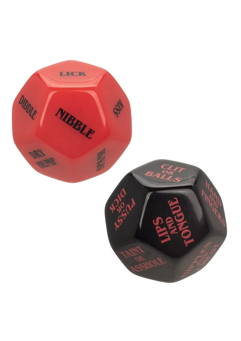♂ ♀ CalExotics Naughty Bits Roll Play Ondeugende dobbelsteenset - Happytoys Sexshop: Toys for Feeling Happy & Easy 😊 - Discreet geleverd