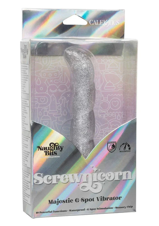 CalExoticsNaughtyBitsScrewnicornMajesticG-spotVibrator2 @ Happytoys Sexshop: online sex shop for Feeling Happy & Easy 😊 the erotic store owned by a woman