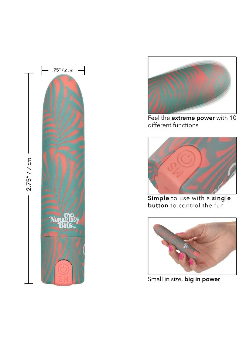 ♀ CalExotics Naughty Bits You Do You Mini Massager - Happytoys Sexshop: Toys for Feeling Happy & Easy 😊 - Discreet geleverd