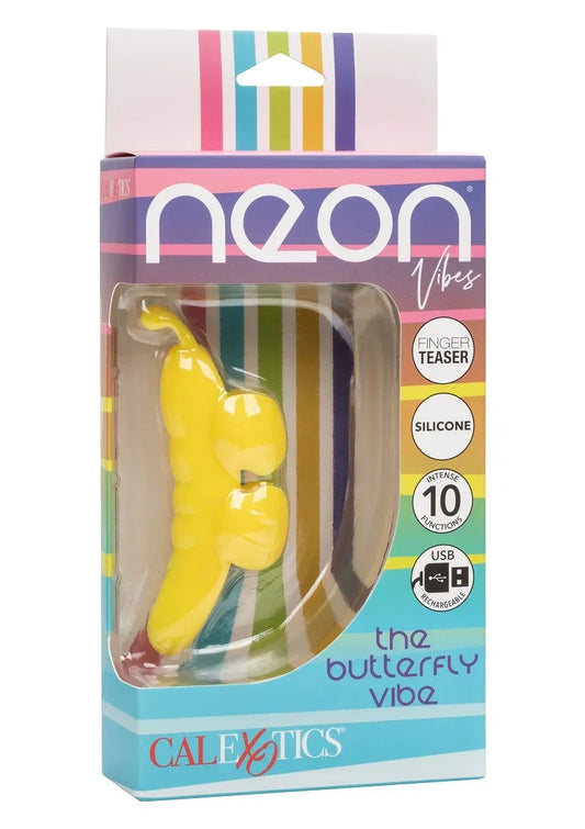 CalExoticsNeonVibesTheButterflyVibe2 @ Happytoys Sexshop: online sex shop for Feeling Happy & Easy π the erotic store owned by a woman