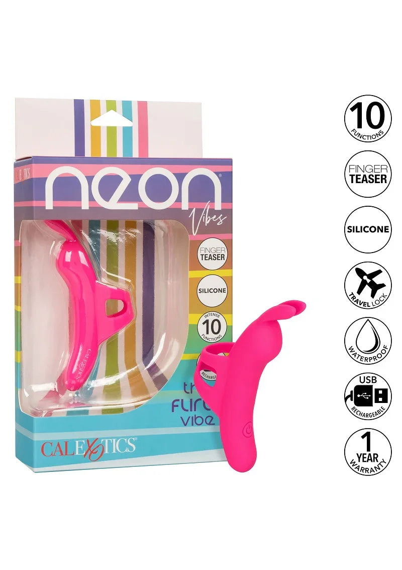 ♀ CalExotics Neon Vibes The Flirty Vibe - Happytoys Sexshop: Toys for Feeling Happy & Easy 😊 - Discreet geleverd