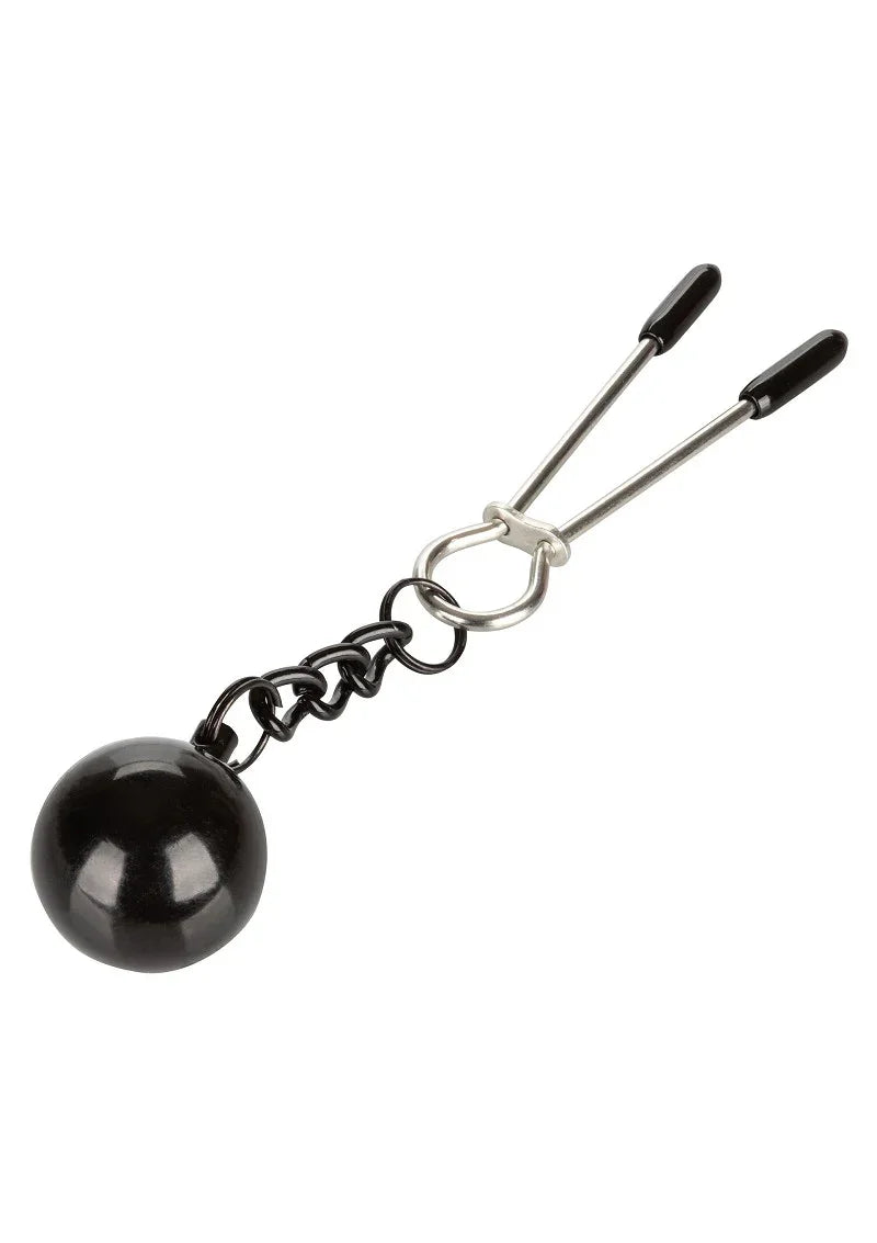 ♀ CalExotics Nipple Grips Verzwaarde pincet tepelklemmen - Happytoys Sexshop: Toys for Feeling Happy & Easy 😊 - Discreet geleverd