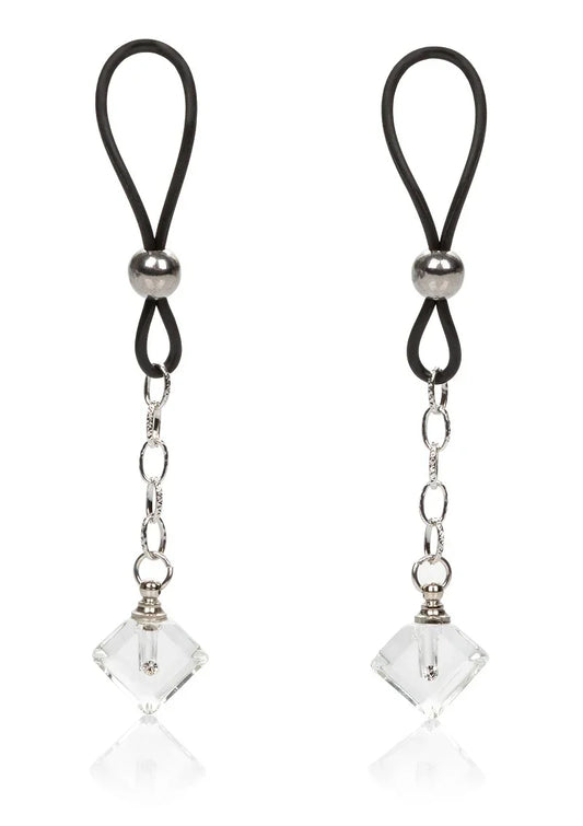 Nipple Play Non-Piercing Nipple Jewelry Crystal Gem by CalExotics - Happytoys Sexshop: Toys for Feeling Happy & Easy 😊 - Discreet geleverd