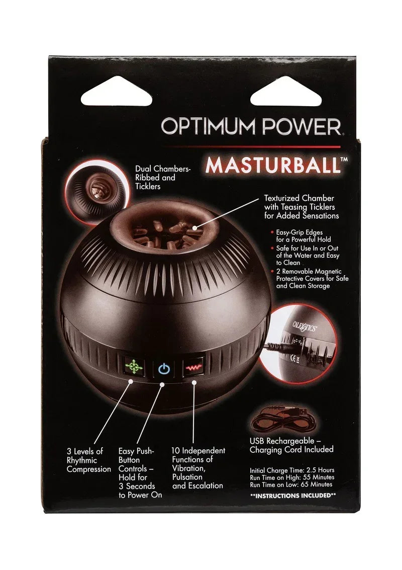 CalExoticsOptimumPowerMasturball14 @ Happytoys Sexshop: online sex shop for Feeling Happy & Easy π the erotic store owned by a woman