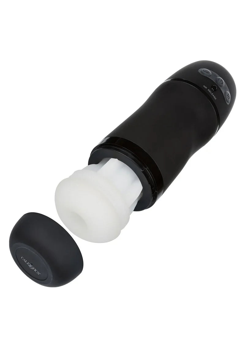 Optimum Power Pulsar Stroker by CalExotics - Happytoys Sexshop: Toys for Feeling Happy & Easy 😊 - Discreet geleverd
