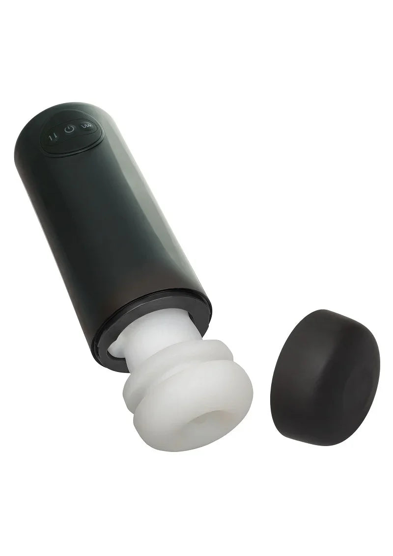 Optimum Power Vibrating and Thrusting Stroker by CalExotics - Happytoys Sexshop: Toys for Feeling Happy & Easy 😊 - Discreet geleverd