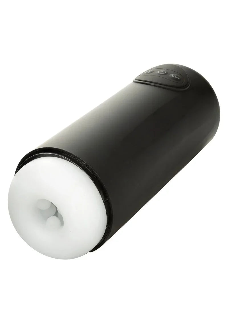 Optimum Power Vibrating and Thrusting Stroker by CalExotics - Happytoys Sexshop: Toys for Feeling Happy & Easy 😊 - Discreet geleverd