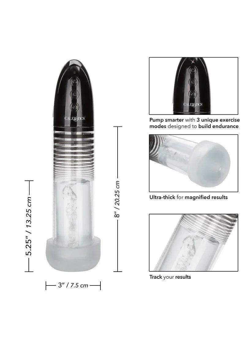 Optimum Series Automatic Smart Pump by CalExotics - Happytoys Sexshop: Toys for Feeling Happy & Easy 😊 - Discreet geleverd