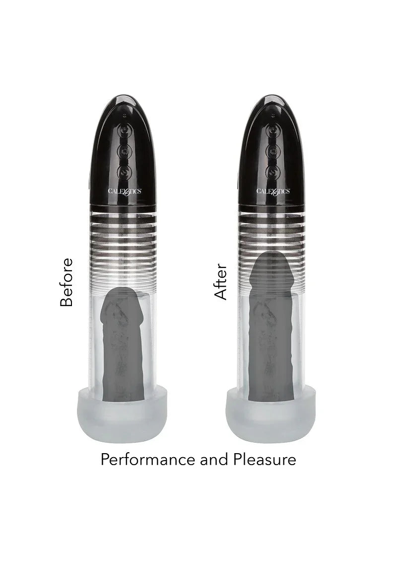 Optimum Series Automatic Smart Pump by CalExotics - Happytoys Sexshop: Toys for Feeling Happy & Easy 😊 - Discreet geleverd