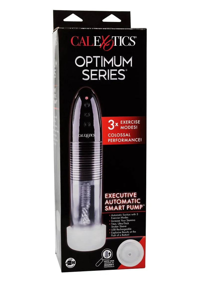 Optimum Series Executive Automatic Smart Pump by CalExotics - Happytoys Sexshop: Toys for Feeling Happy & Easy 😊 - Discreet geleverd