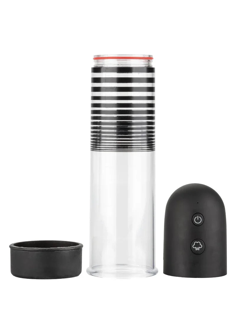 β CalExotics Optimum Series Rechargeable EZ Pump Kit - Happytoys Sexshop: Toys for Feeling Happy & Easy π - Discreet geleverd