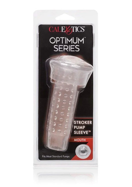 CalExoticsOptimumSeriesStrokerPumpSleeveMouth2 @ Happytoys Sexshop: online sex shop for Feeling Happy & Easy 😊 the erotic store owned by a woman
