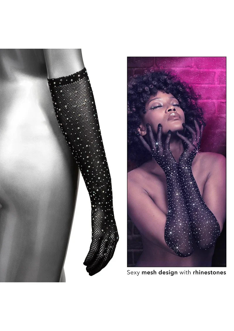 ♀ CalExotics Radiance Full Length Gloves - Happytoys Sexshop: Toys for Feeling Happy & Easy 😊 - Discreet geleverd
