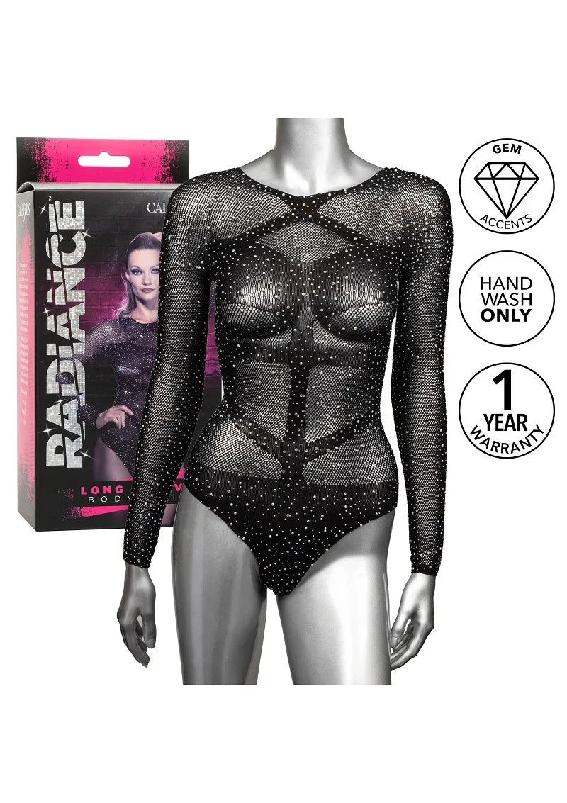 β CalExotics Radiance Long Sleeve Body Suit - Happytoys Sexshop: Toys for Feeling Happy & Easy π - Discreet geleverd