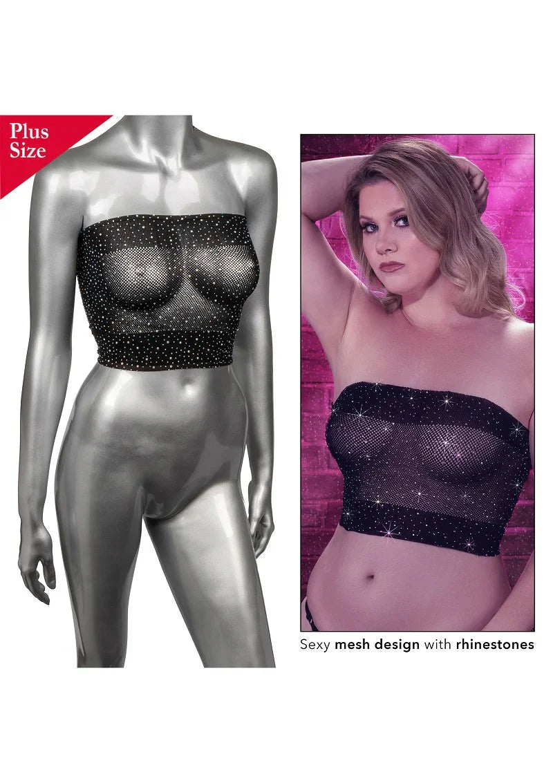 Radiance Plus Size Bandeau Top by CalExotics - Happytoys Sexshop: Toys for Feeling Happy & Easy π - Discreet geleverd