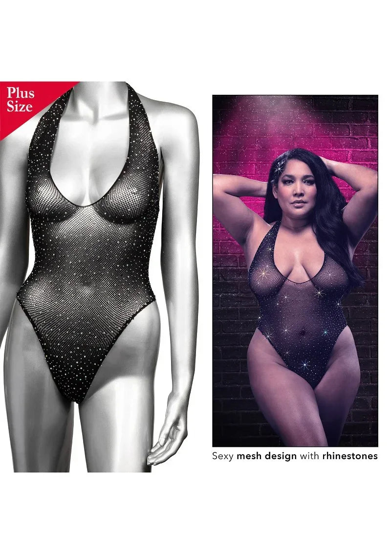CalExoticsRadiancePlusSizeDeepVBodySuit6 @ Happytoys Sexshop: online sex shop for Feeling Happy & Easy π the erotic store owned by a woman