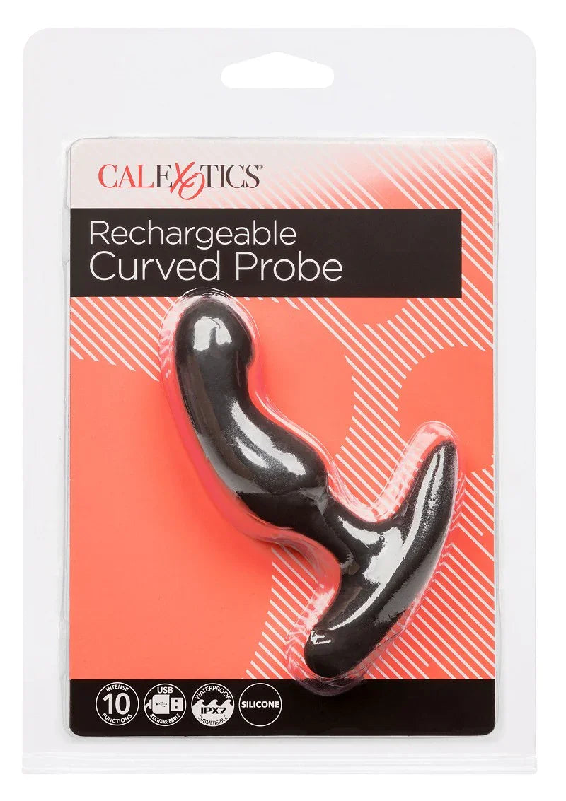 Rechargeable Curved Probe by CalExotics - Happytoys Sexshop: Toys for Feeling Happy & Easy π - Discreet geleverd